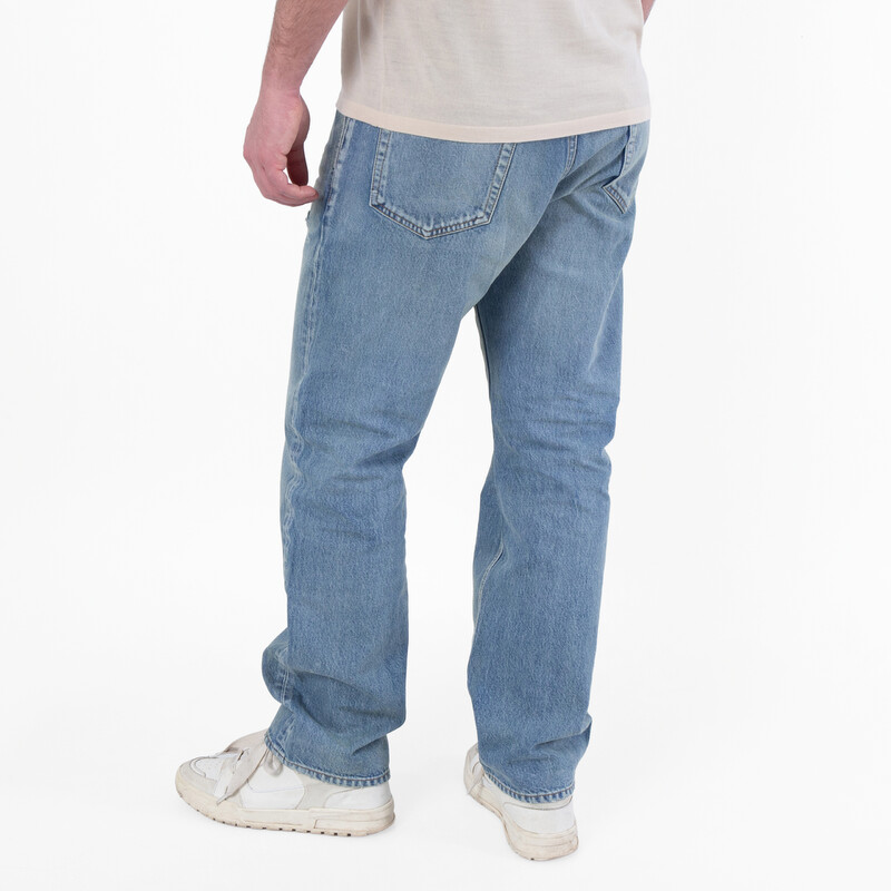 Saint Laurent Benjamin Blue Denim Baggy Jeans, Waist Size 33