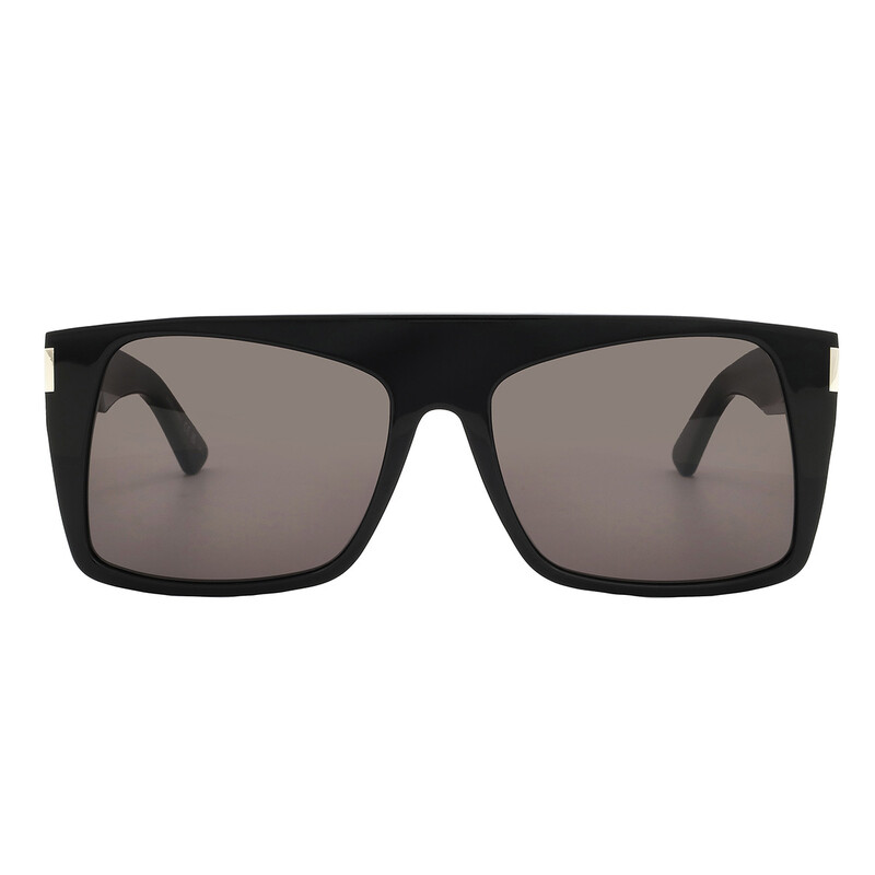 Saint Laurent Black Browline Ladies Sunglasses SL 651 VITTI 001 58
