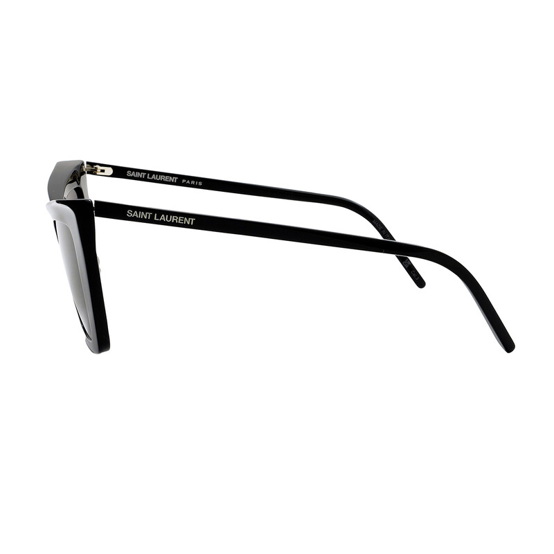 Saint Laurent Black Cat Eye Ladies Sunglasses SL 372 001 54  display picture 1