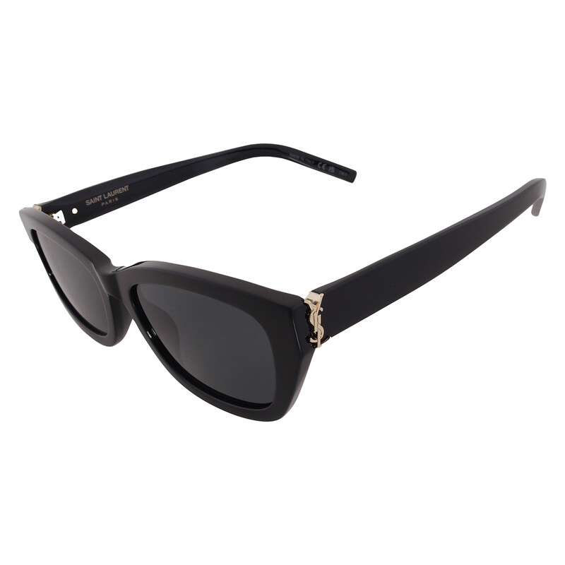 Saint Laurent Black Cat Eye Ladies Sunglasses SL M153 001 55