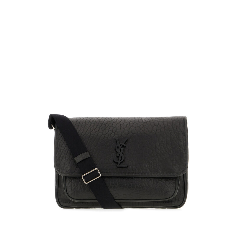 Saint Laurent Black Leather Niki Crossbody Bag 781935 AAC8O 1000