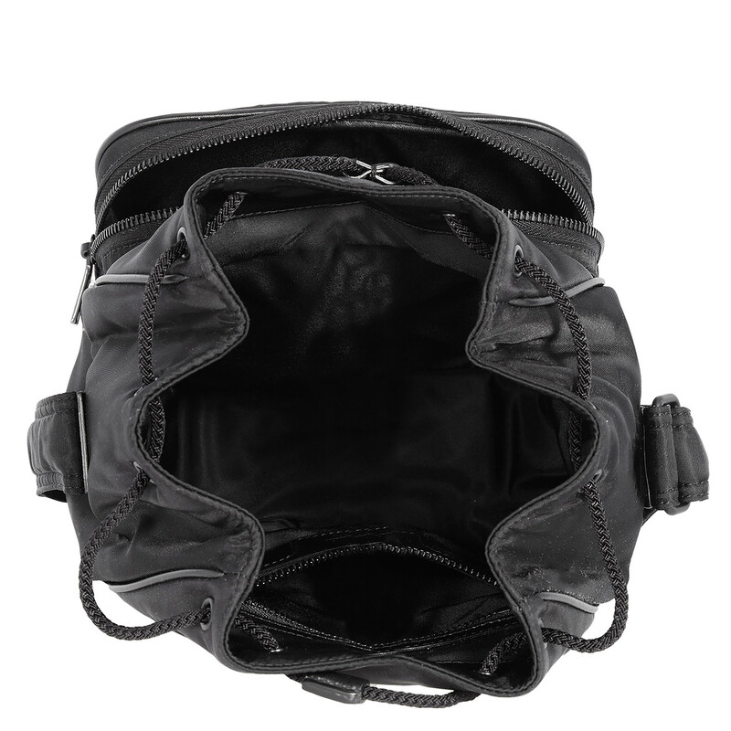Saint Laurent Niki Small Nylon Bucket Bag 793238 FAC21 1000