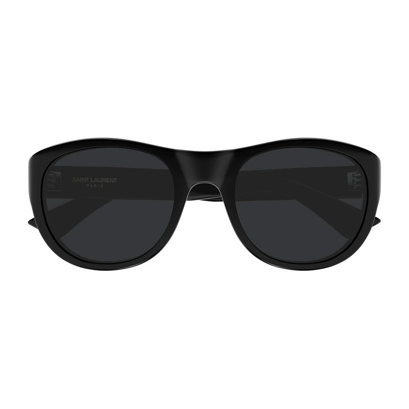 Saint Laurent Black Oval Unisex Sunglasses SL 798 MAXIME 001 54