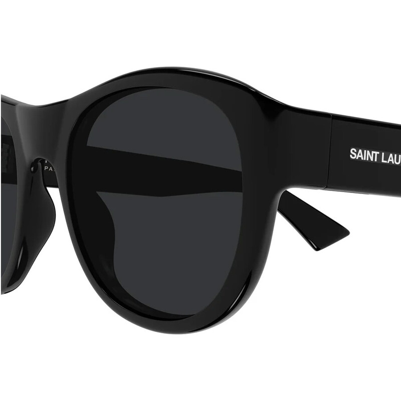 Saint Laurent Black Oval Unisex Sunglasses SL 798 MAXIME 001 54