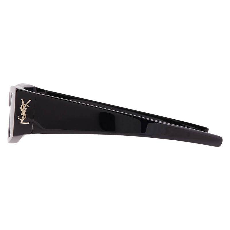 Saint Laurent Black Rectangular Ladies Sunglasses SL M140 001 56