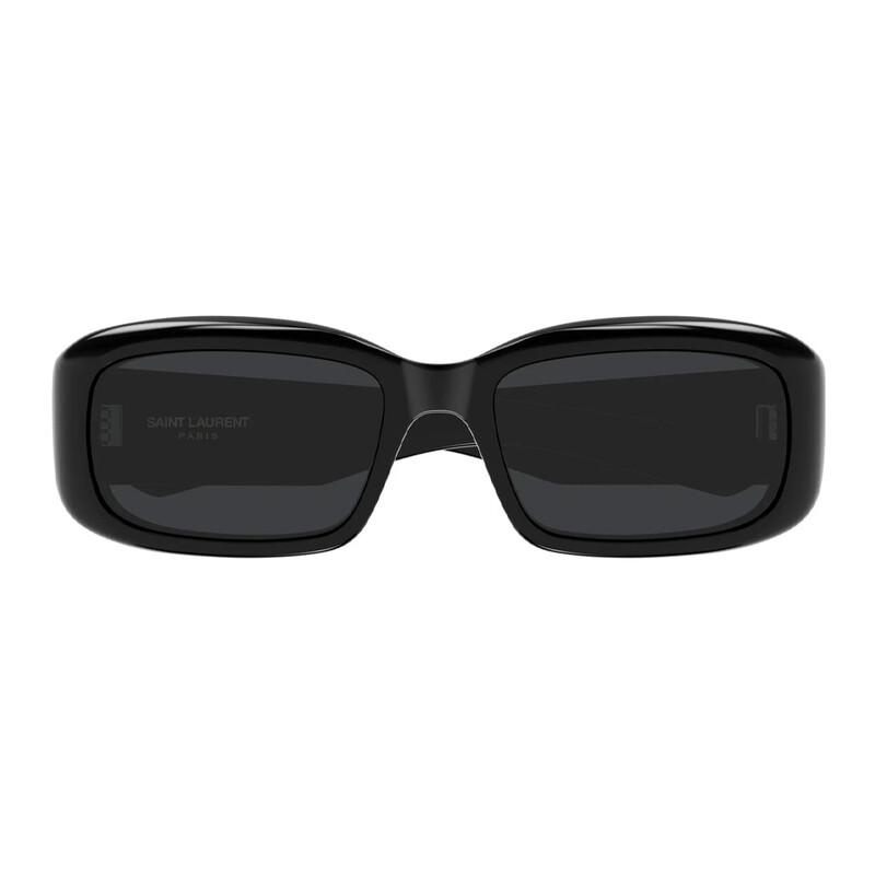 H*7様 Saint Laurent ブラック サングラス Saint Laurent Black Rectangular Unisex Sunglasses SL 809 001 55