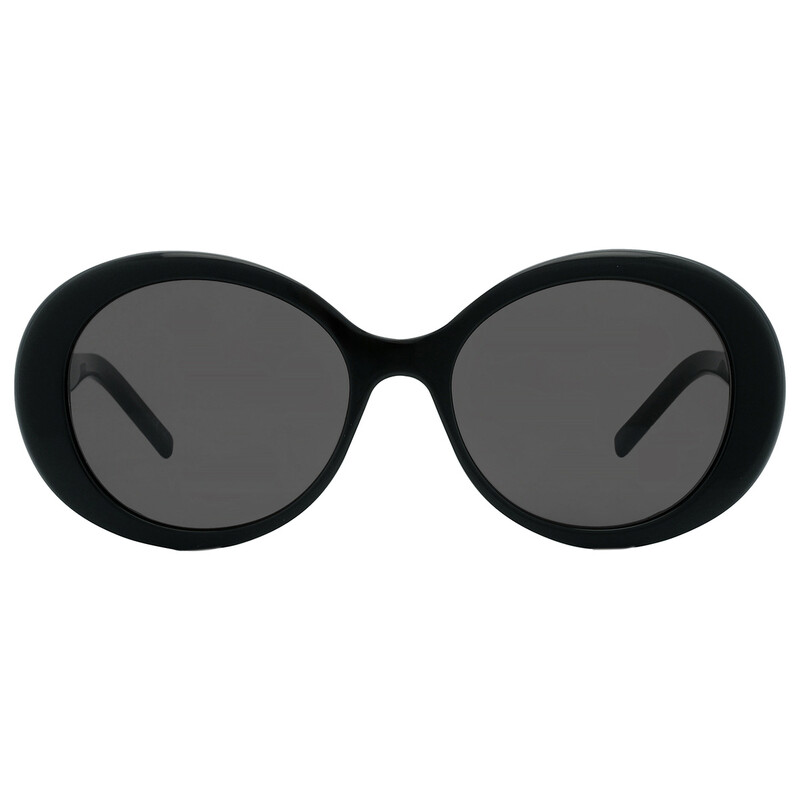 Saint Laurent Black Round Ladies Sunglasses SL 419 001 56  display picture 1