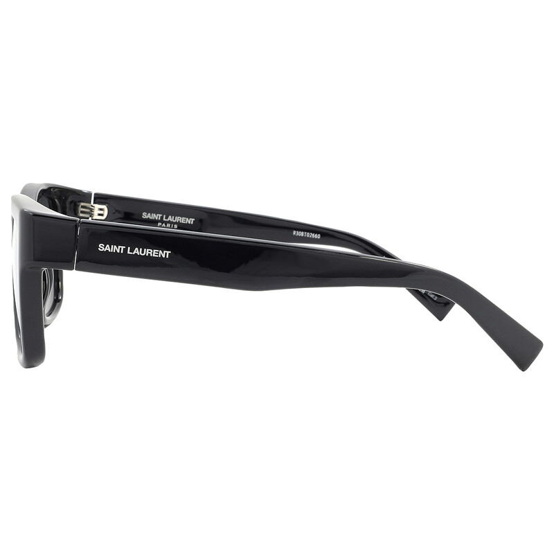 Saint Laurent Black Square Men's Sunglasses SL 674 001 54