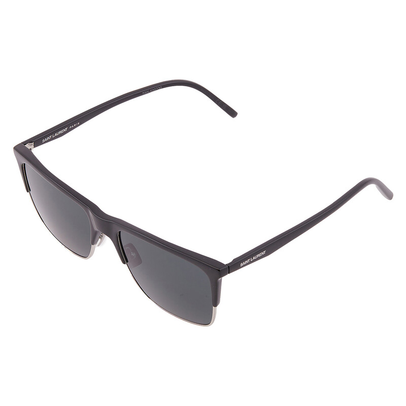 NWT Yves Saint Laurent SL 768 Black Black/ 57mm Sunglasses Saint Laurent Black Square Men main image 3