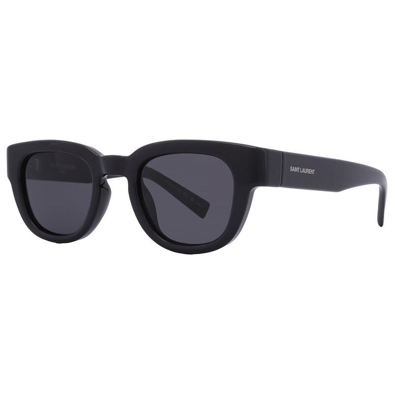 Saint Laurent Black Square Unisex Sunglasses SL 675 001 46