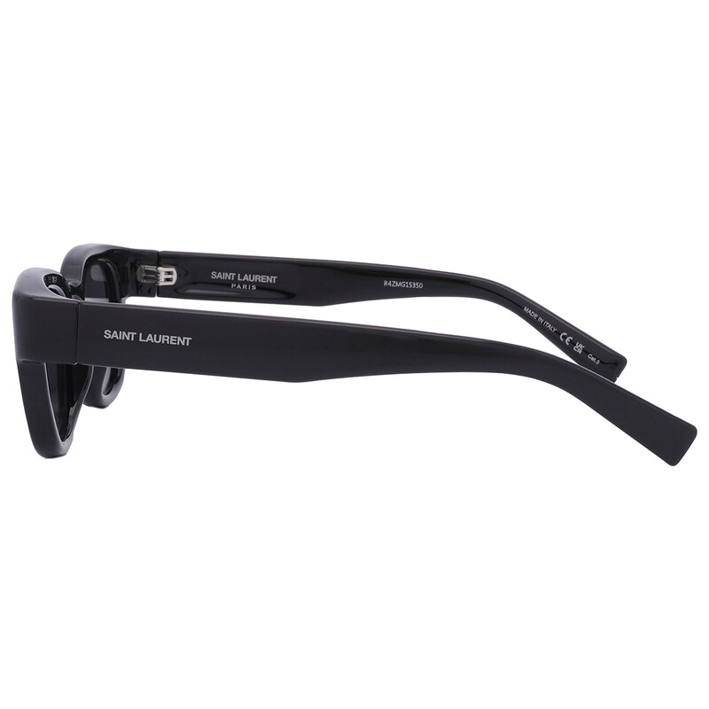 Saint Laurent Black Square Unisex Sunglasses SL 675 001 46