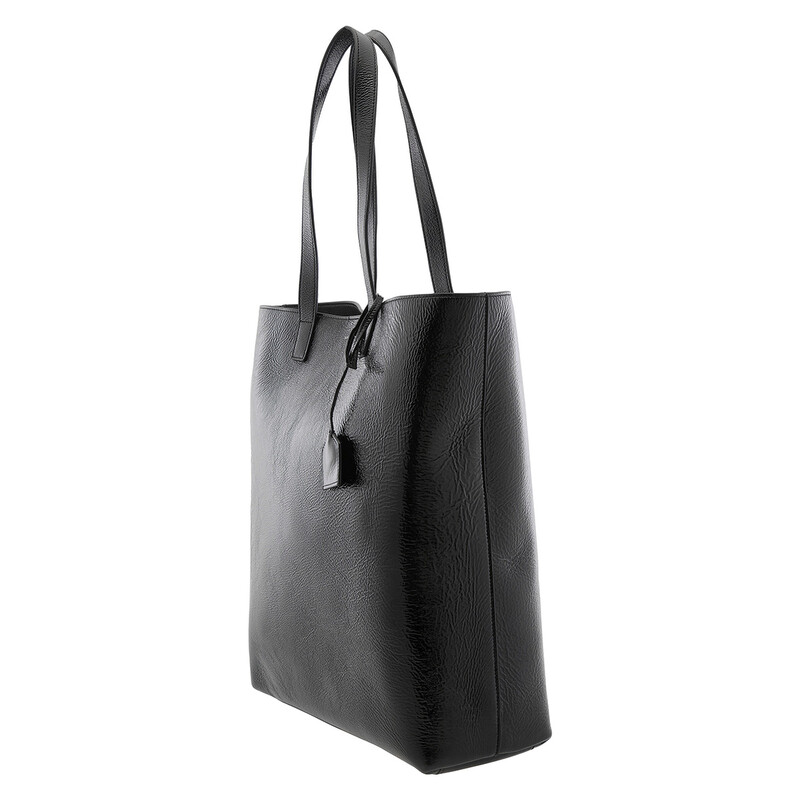 Saint Laurent Crinkled-Leather Bold Tote Bag 676657 AAC3P 1000