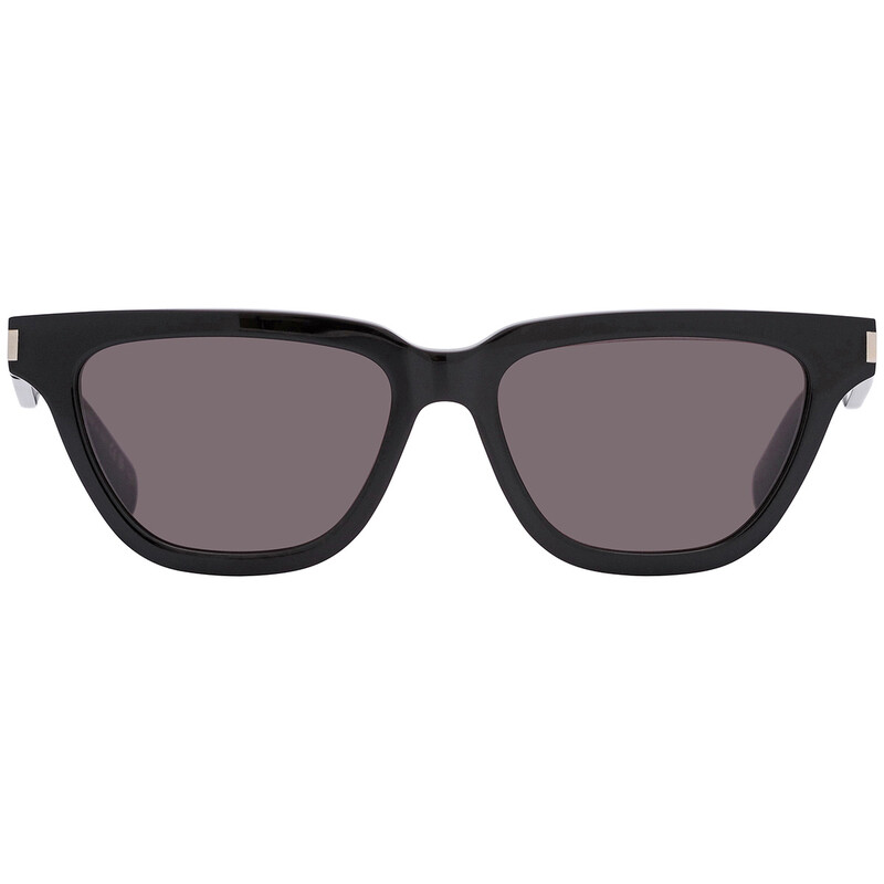 Saint Laurent Dark Grey Smoke Cat Eye Ladies Sunglasses SL 462