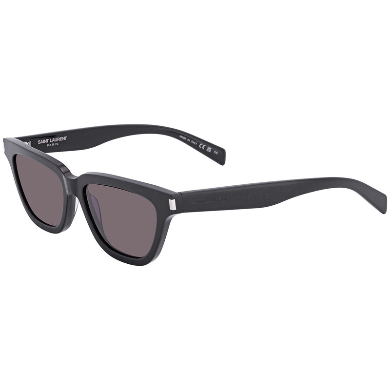 Saint Laurent Dark Grey Smoke Cat Eye Ladies Sunglasses SL 462