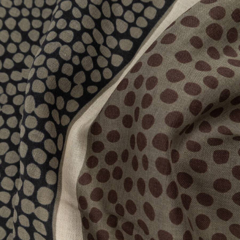 Saint Laurent Decorative Pattern Scarf 789722 3Y668 3364