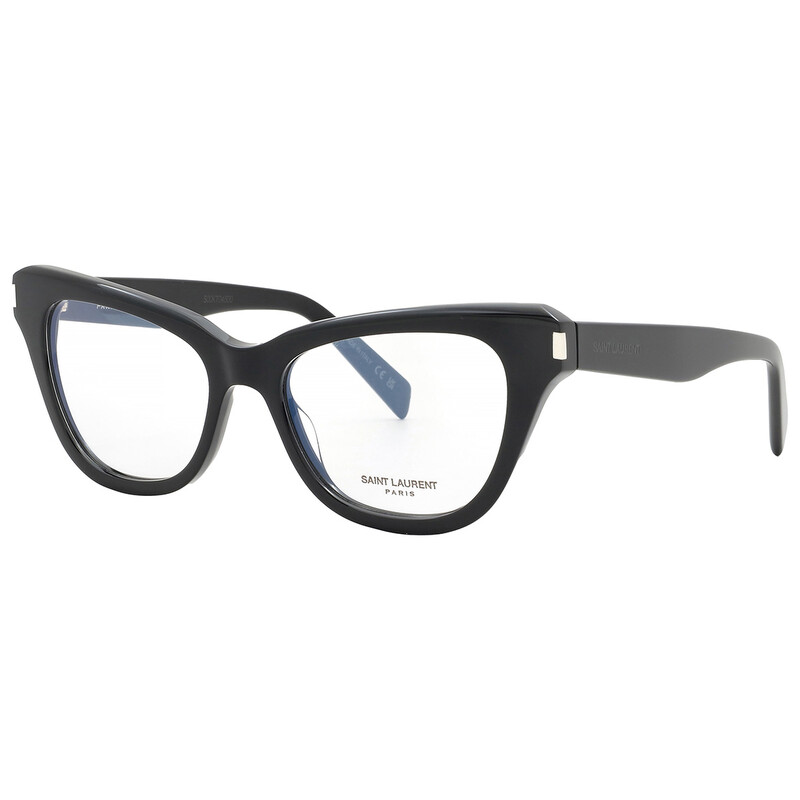 NEW SAINT LAURENT SL472 001 WOMEN CAT EYE EYEGLASSES SAINT LAURENT SL 472 Eyeglasses Saint Laurent New Wave SL 472-001 SL472 Woman  main image 4