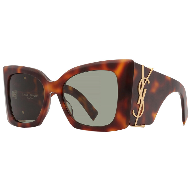 Y2K YvesSaint-Laurentサングラス　グラデーション　バタフライ Y2K YSL SAINT LAURENT OVERSIZED POOL BLUE WRAP BUGEYE SUNGLASSES