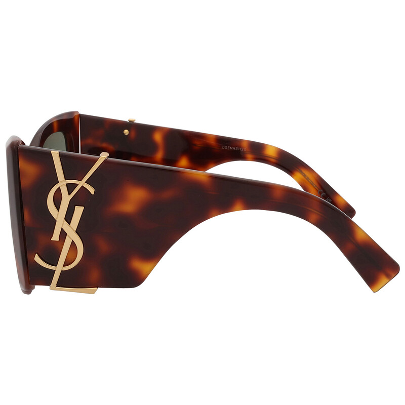 Saint Laurent Green Butterfly Ladies Sunglasses SL M119 BLAZE 002