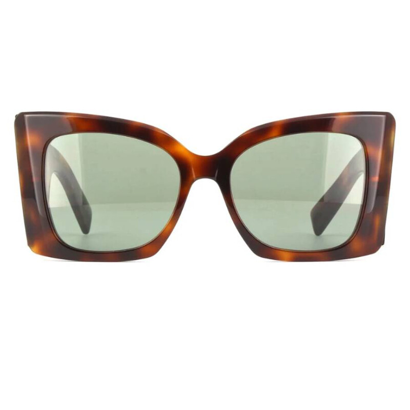 Saint Laurent Green Butterfly Ladies Sunglasses SL M119/F BLAZE