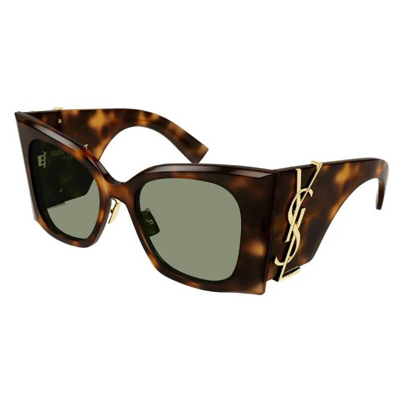 Saint Laurent Green Butterfly Ladies Sunglasses SL M119/F BLAZE