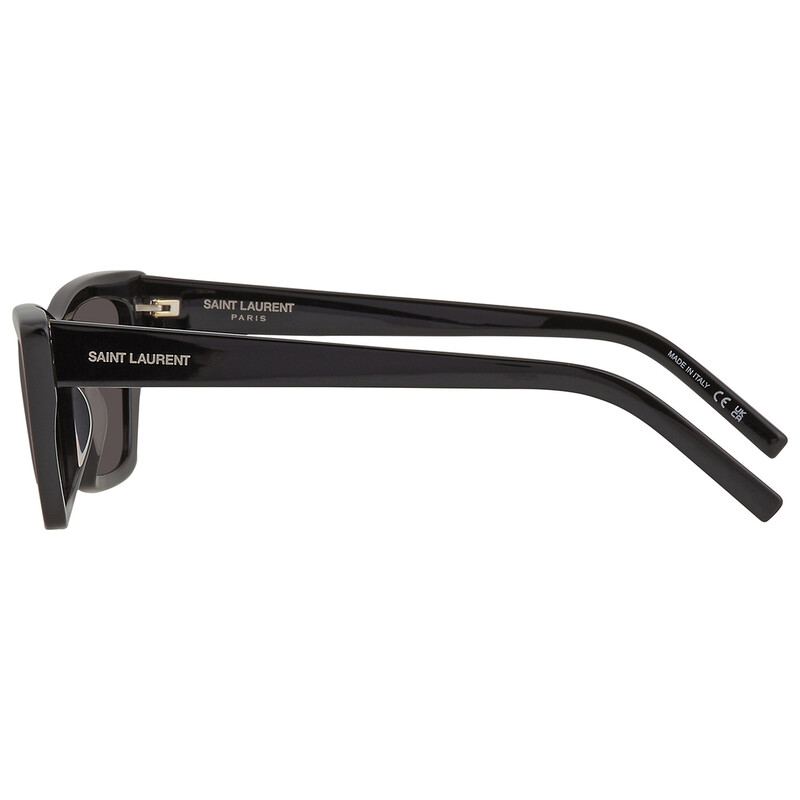 Saint Laurent Grey Cat Eye Ladies Sunglasses SL 276 MICA 001 53