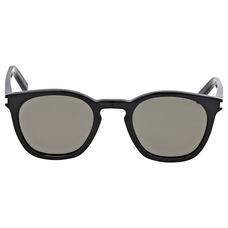 Saint Laurent Grey Cat Eye Ladies Sunglasses SL 28 002 49