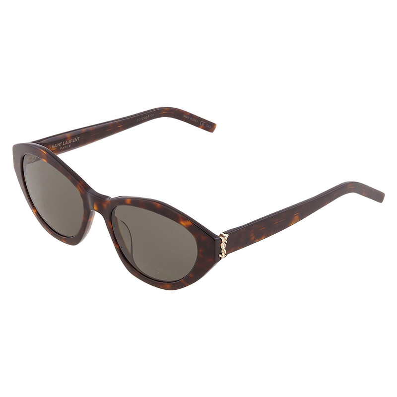 Saint Laurent Grey Cat Eye Ladies Sunglasses SL M60 002 54 