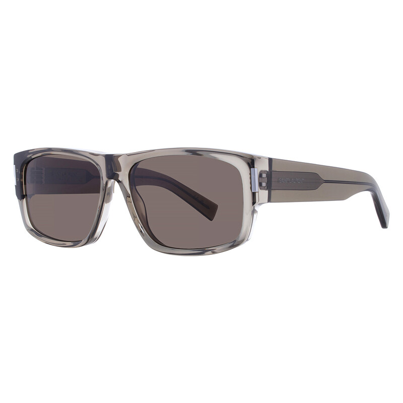 Saint Laurent Grey Rectangular Men display picture 3