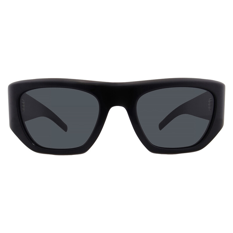 Saint Laurent Grey Square Ladies Sunglasses SL 740 005 52