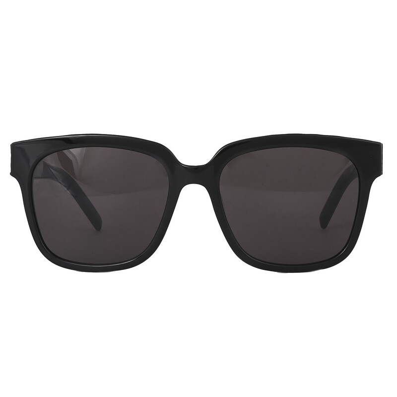 Saint Laurent Grey Square Ladies Sunglasses SL M40 001 54