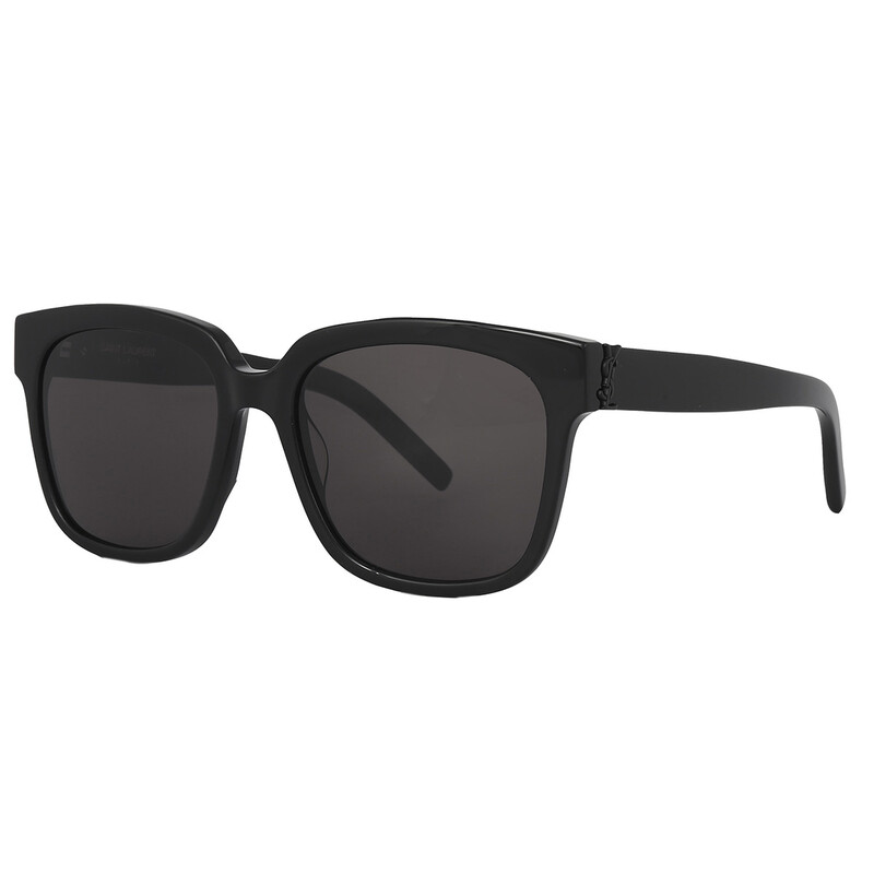 Saint Laurent Grey Square Ladies Sunglasses SL M40 001 54