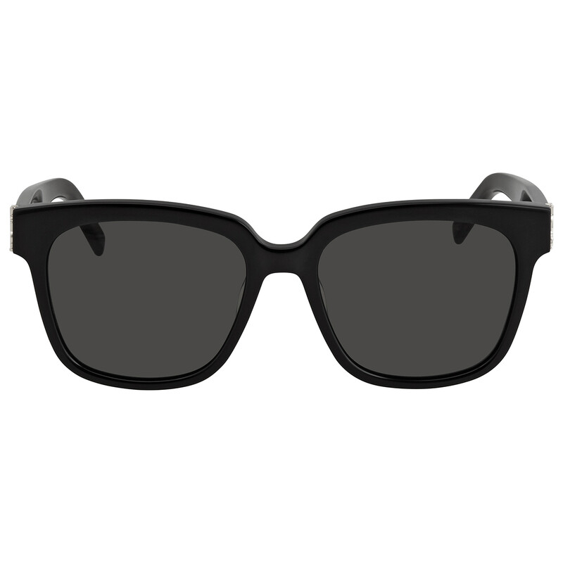Saint Laurent Grey Square Ladies Sunglasses SL M40 003 54