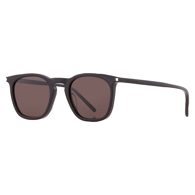 Saint Laurent Grey Square Men's Sunglasses SL 623 001 49