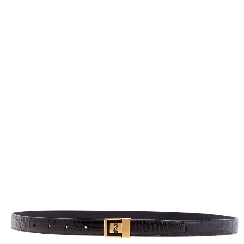 Saint Laurent La 66 Buckle Belt, Size 85 777966 AAAOZ 2053 - Jomashop