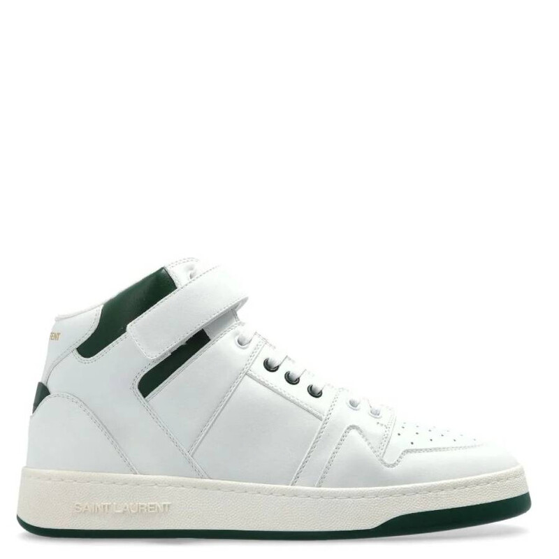 st  Saint Laurent Lax High-Top Sneakers, Brand Size 44 ( US Size 11
