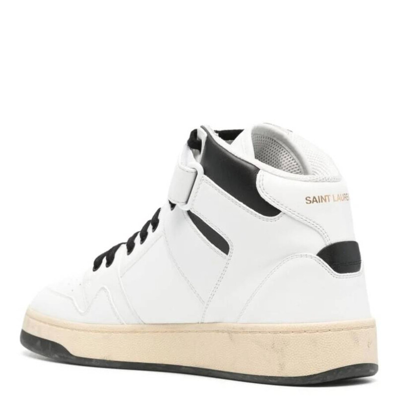 Saint Laurent Lax High-Top Sneakers, Brand Size 40 ( US Size 7