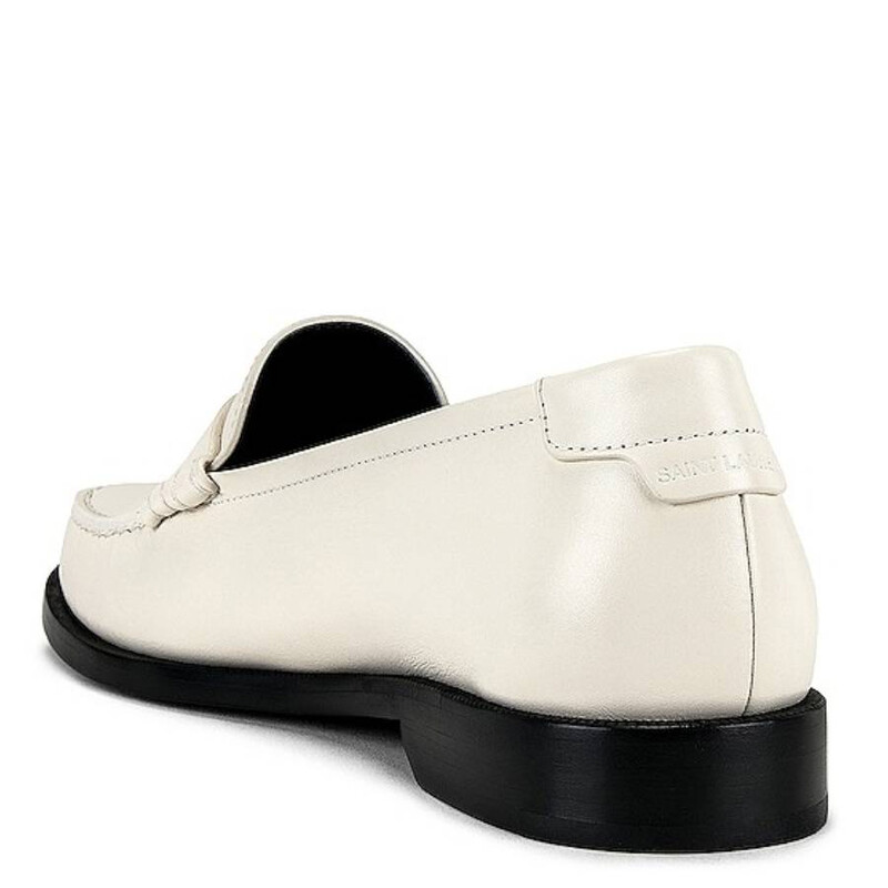 Saint Laurent Le Loafer Penny Slippers, Brand Size 45 ( US Size 12