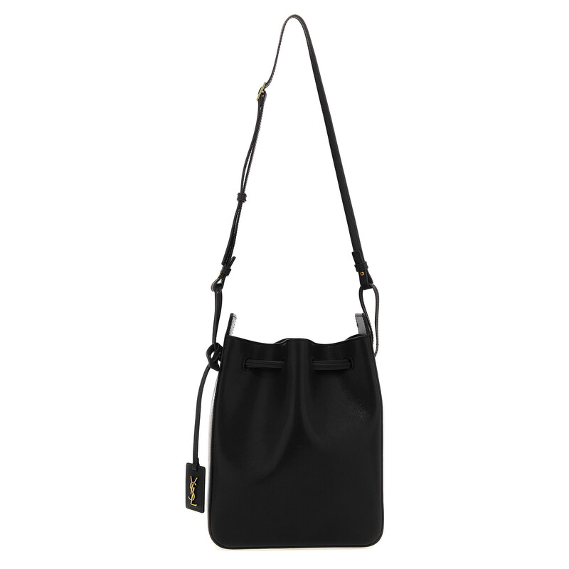 Saint Laurent Leather Bucket Bag 817386AADUK1000 - Handbags - Jomashop