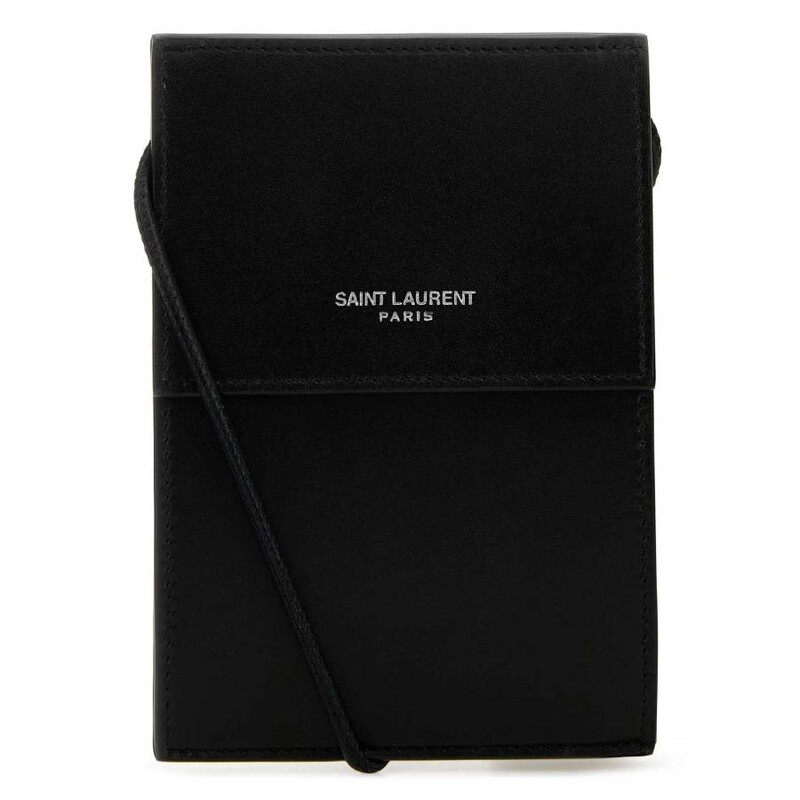 Saint Laurent Logo Print Mini Crossbody Bag 802728 0U90E 1000