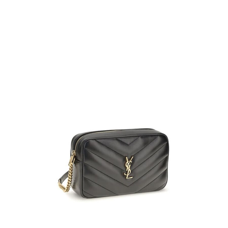 Saint Laurent LouLou Crossbody Bag — Black SA869468AAEAX1000BB