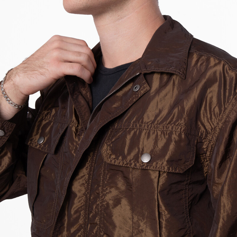 Saint Laurent Men's 80s Army Jacket, Brand Size 48 ( US Size 38