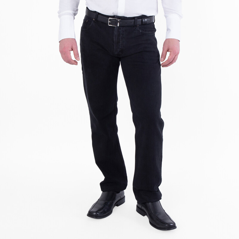 Saint Laurent Men's Straight Leg Denim Jeans, Waist Size 30
