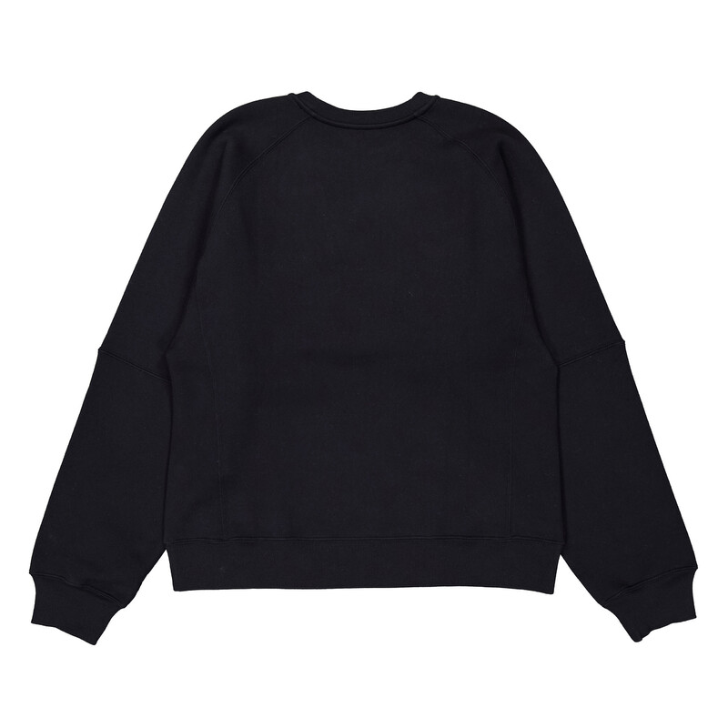 Saint Laurent Oversized Cotton Crewneck Sweatshirt, Size Large