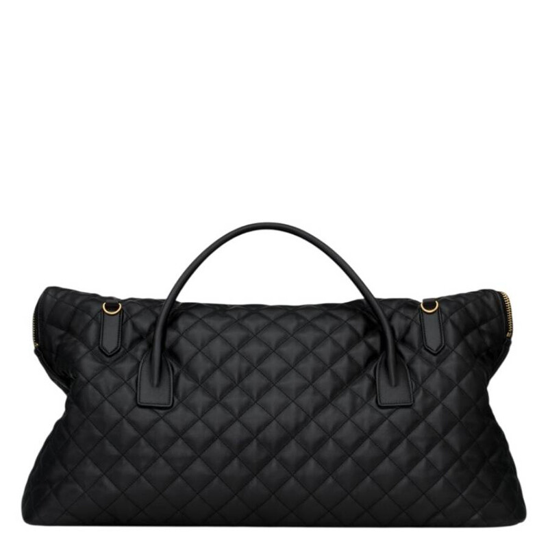 Saint Laurent Quilted Leather Giant Travel Bag 736009AABK91000