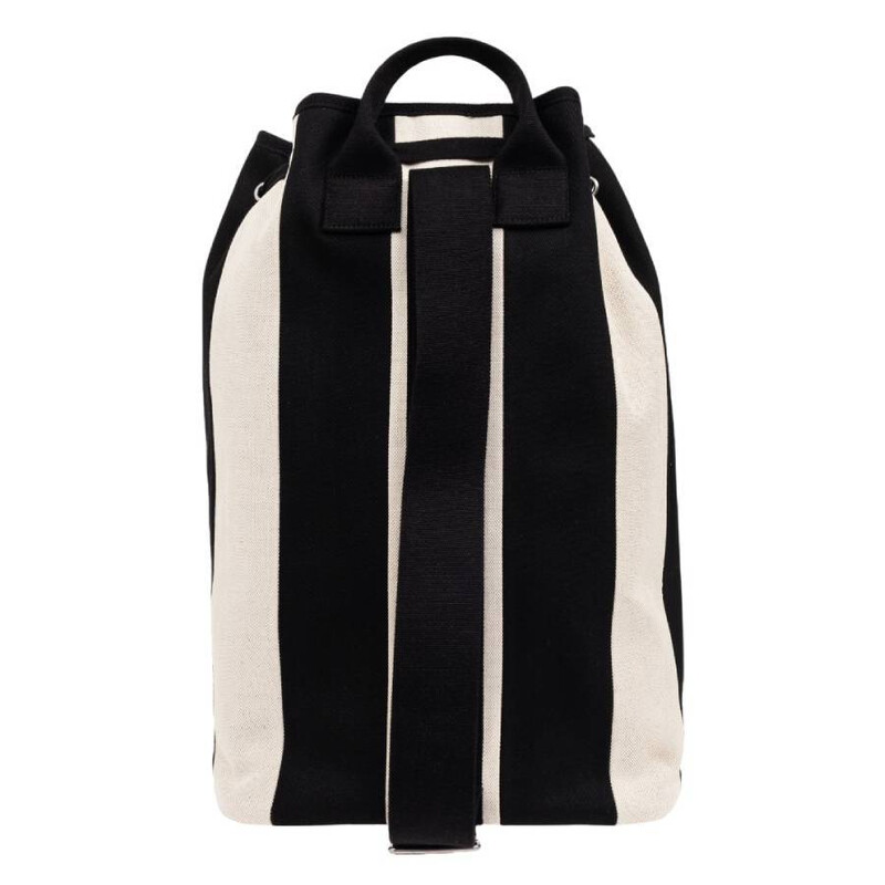 Saint Laurent Rive Gauche Canvas Backpack 734682 FACYL 9223