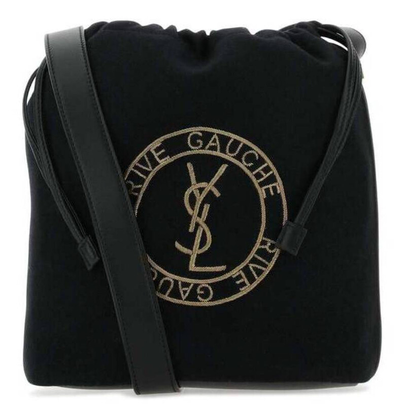 Saint Laurent Rive Gauche Laced Bucket Bag 710261 FAAJ6 1055