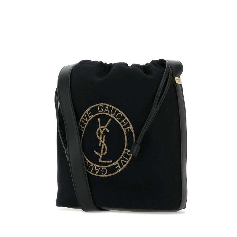 Saint Laurent Rive Gauche Laced Bucket Bag 710261 FAAJ6 1055