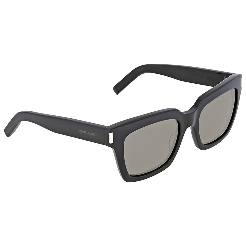 Saint Laurent Smoke Square Ladies Sunglasses BOLD 1 002 54