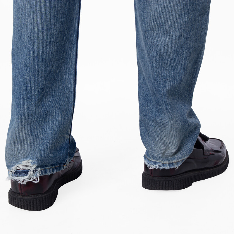 Saint Laurent Straight-Leg Relax Denim Jeans, Waist Size 33 Saint Laurent Straight-Leg Relax Denim Jeans, Waist Size 33