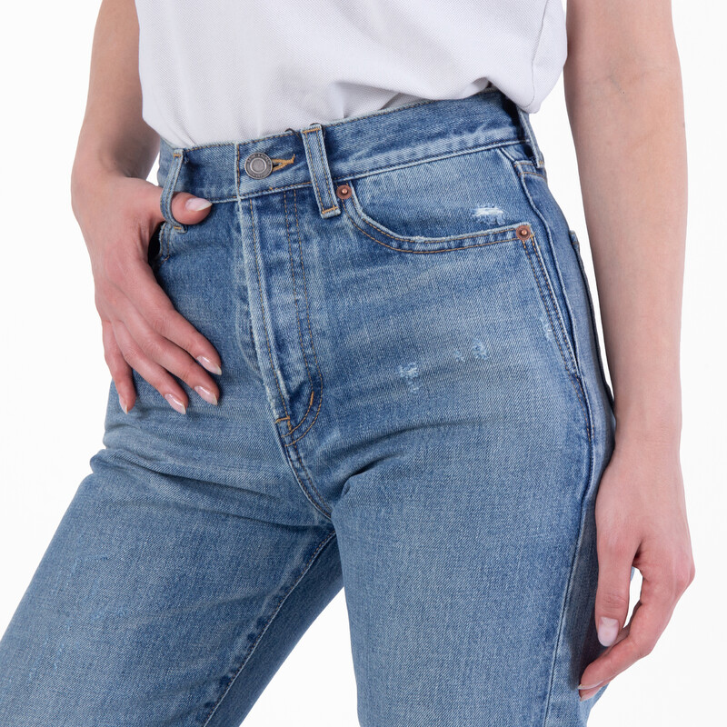Saint Laurent Womens Slim Fit Denim Jeans, Waist Size 26